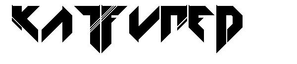 Katfyred字体