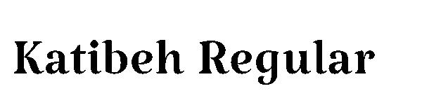 Katibeh Regular字体