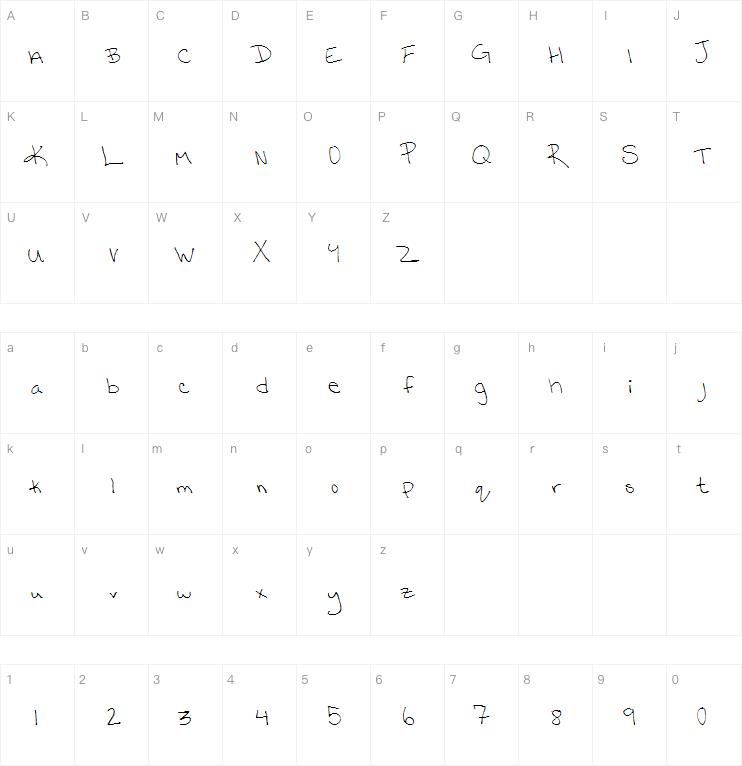 Katy Handwriting字体