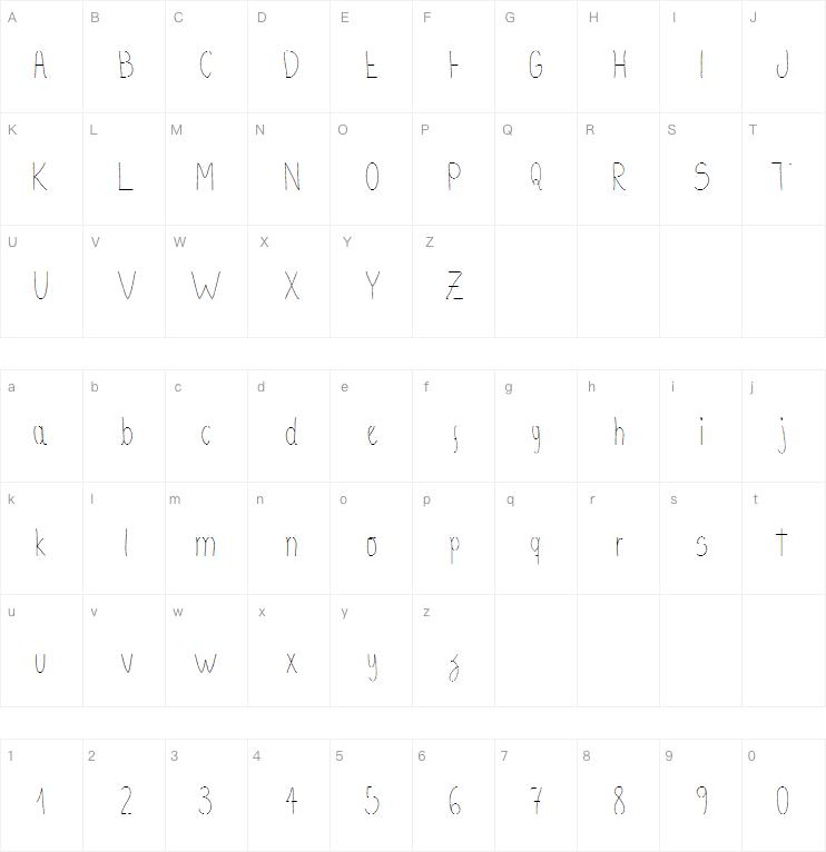 Kaus Tripa字体