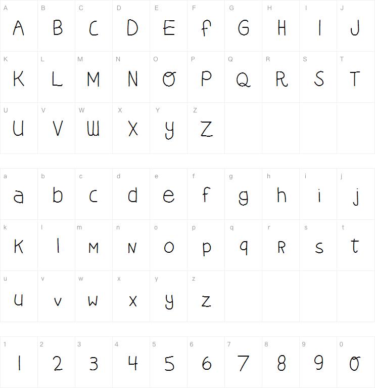 KB Earth Quake字体