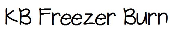 KB Freezer Burn字体
