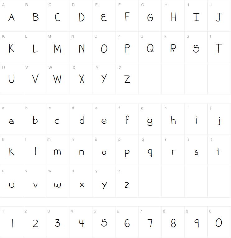 KB Habits Can Be Broken字体