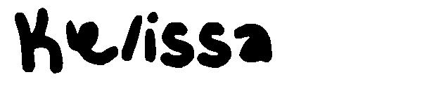 Kelissa字体