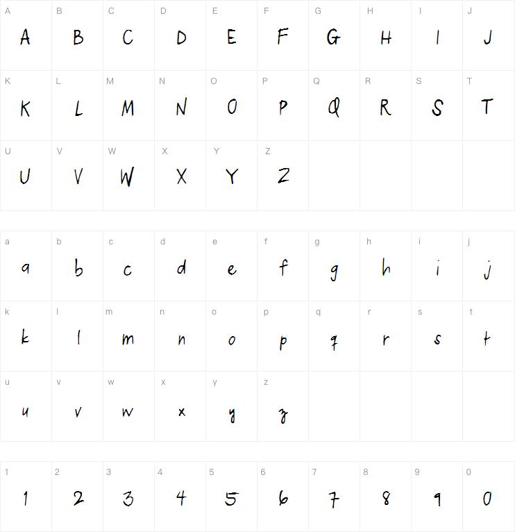 Kelvin Print字体