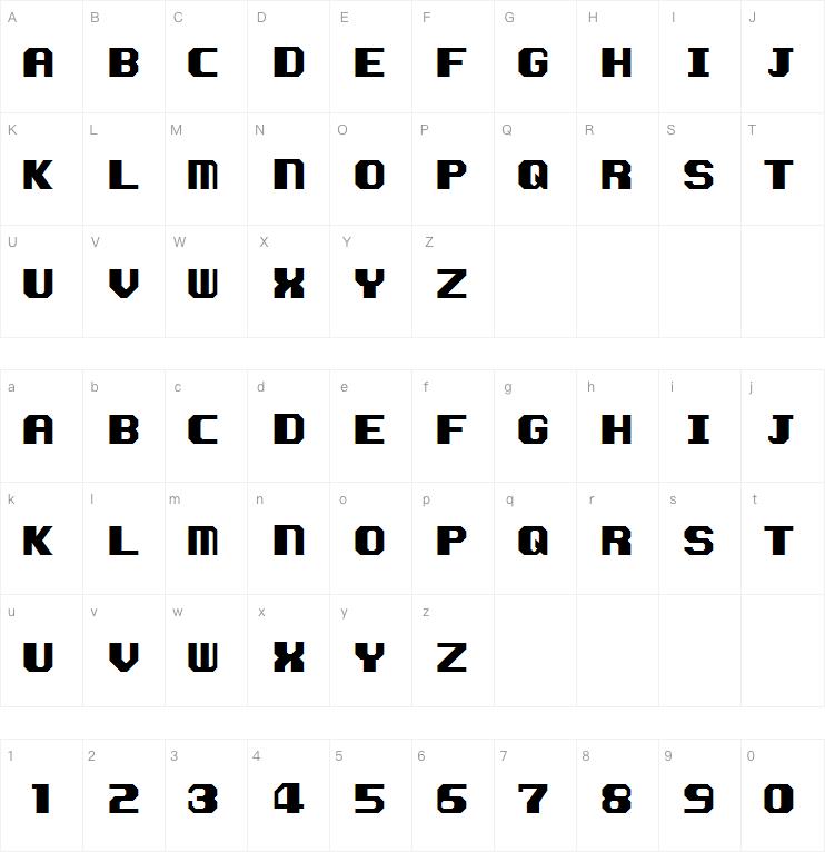 Kemco Smooth字体