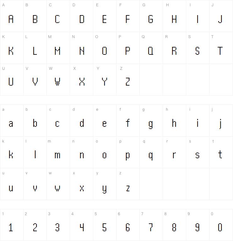 Kharon 4a字体