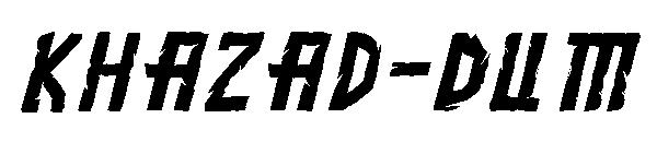 Khazad-Dum字体