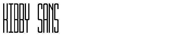 Kibby Sans