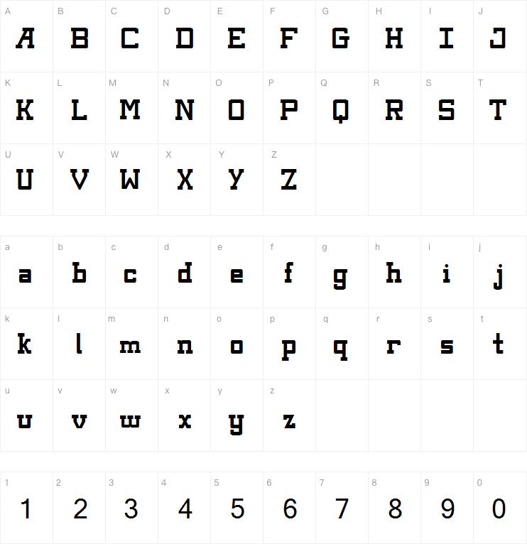 Kingsbury字体