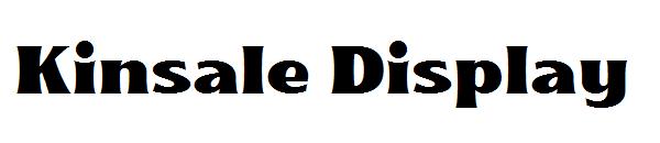 Kinsale Display字体