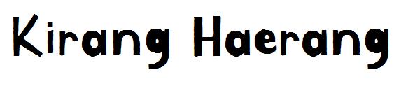 Kirang Haerang字体