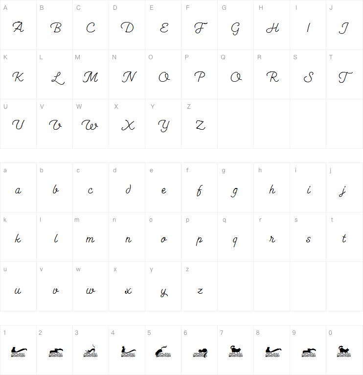 Kitten Monoline字体