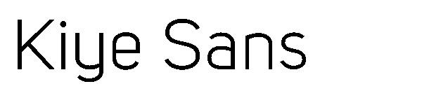 Kiye Sans字体