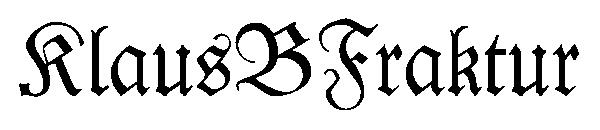 KlausBFraktur