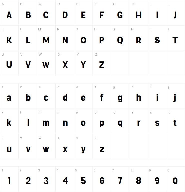 Knema字体