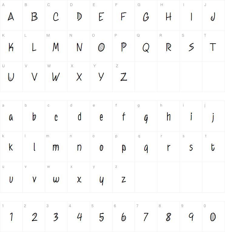 Knew It All字体