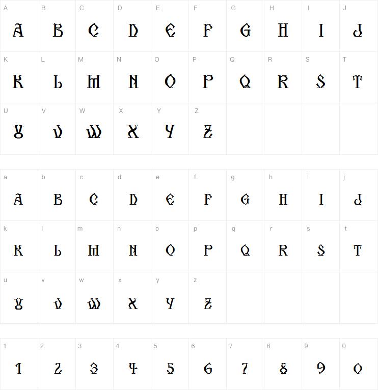 Kogaion SC FR字体