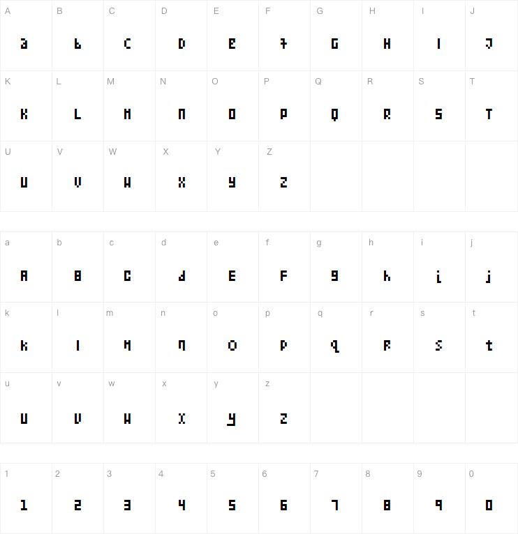Kollection Bitmap字体