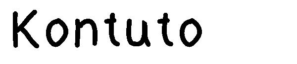 Kontuto字体