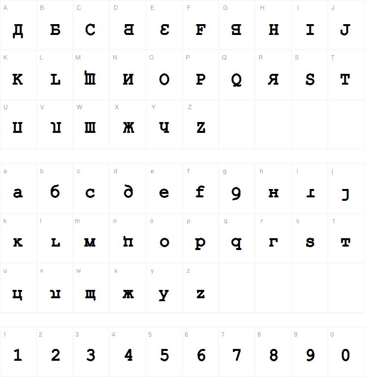 Kremlin Kourier II字体