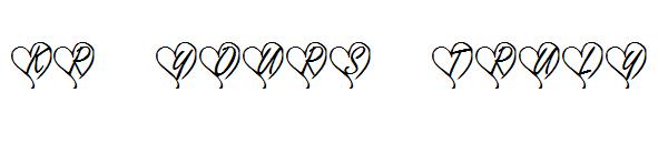 KR Yours Truly字体