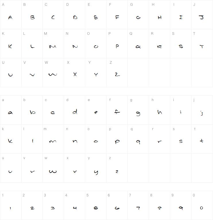 Late Night Love Notes字体