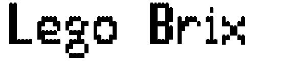 Lego Brix字体