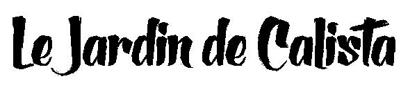 Le Jardin de Calista字体