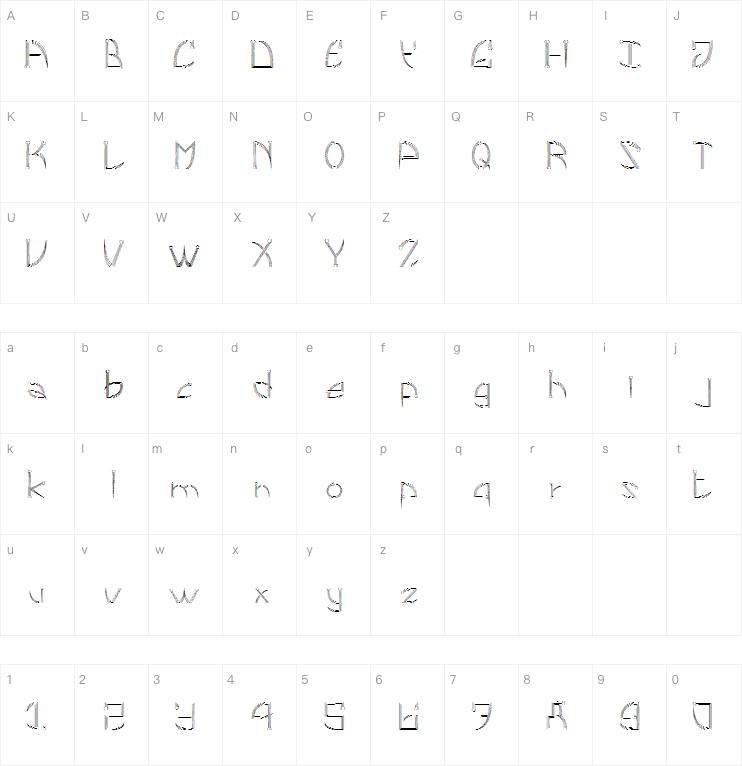 Leonard Pirceng字体