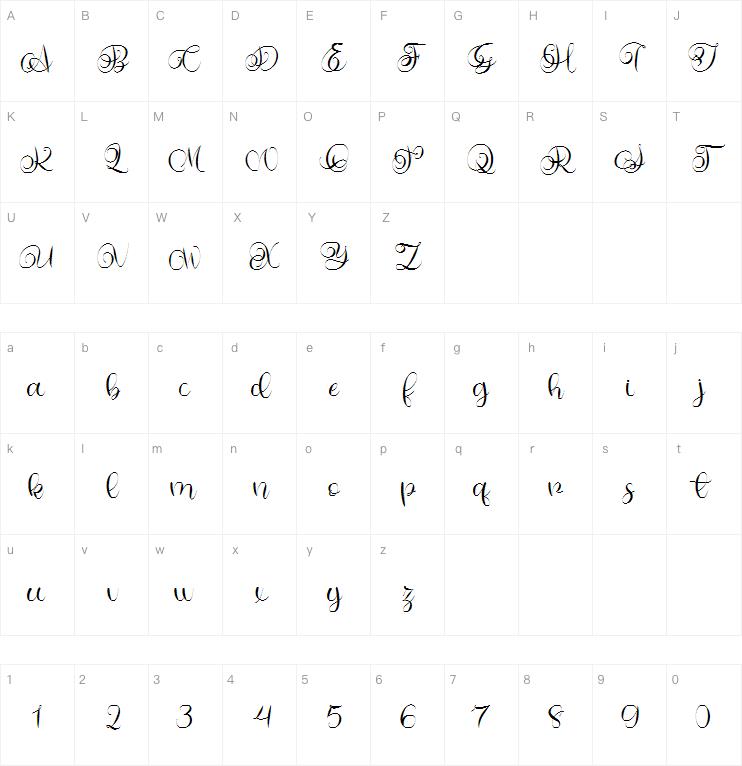 Letterhear Personal Use字体