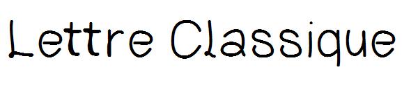 Lettre Classique字体