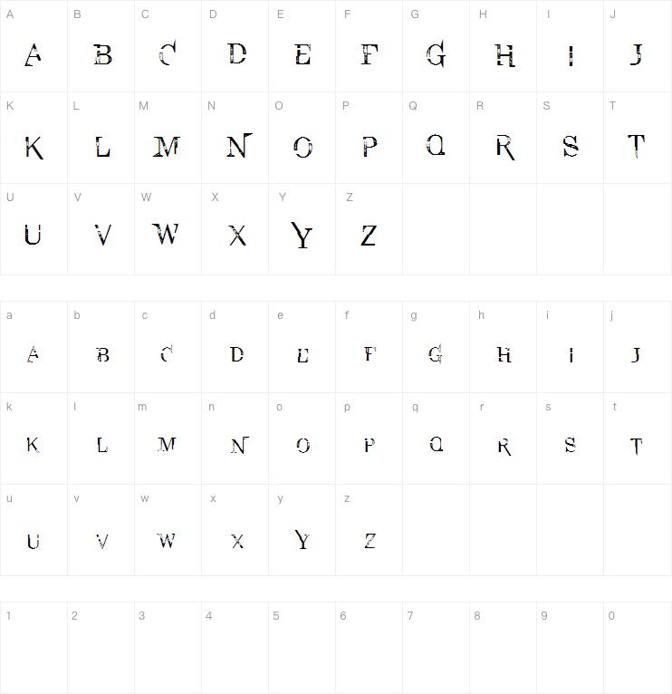 Lexington High字体