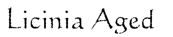Licinia Aged字体