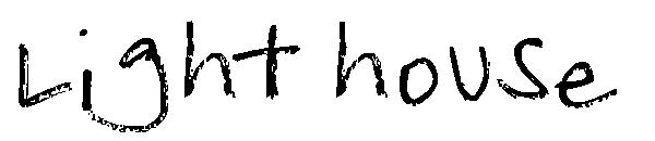 Light house字体