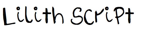 Lilith Script字体