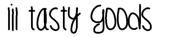 Lil Tasty Goods字体