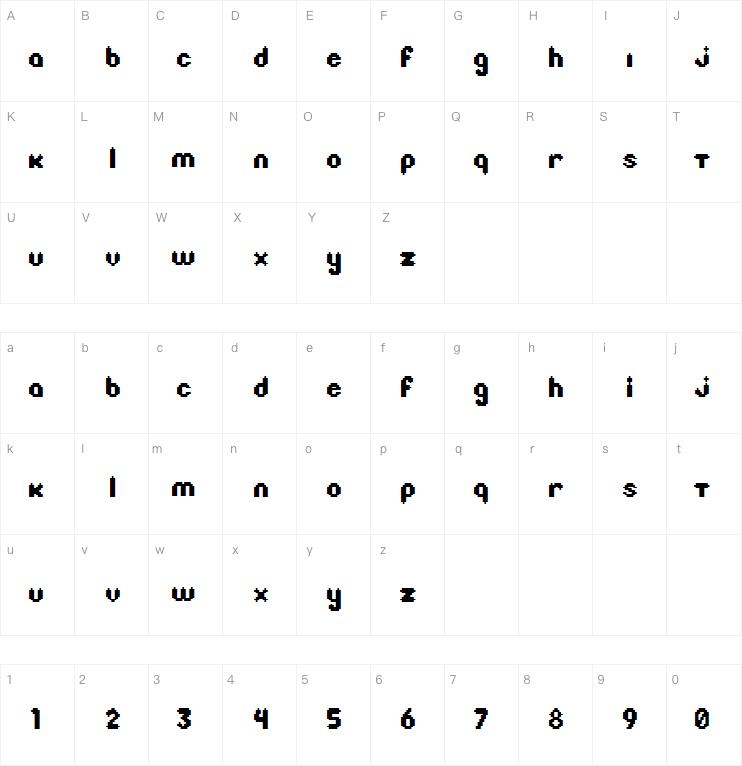 Litebulb 8-bit字体