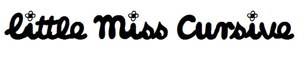 Little Miss Cursive