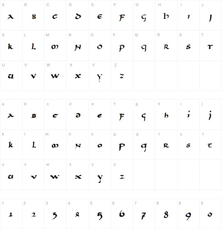 LL Paladin字体