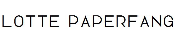 Lotte Paperfang