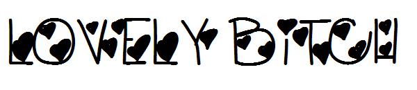 Lovely Bitch字体