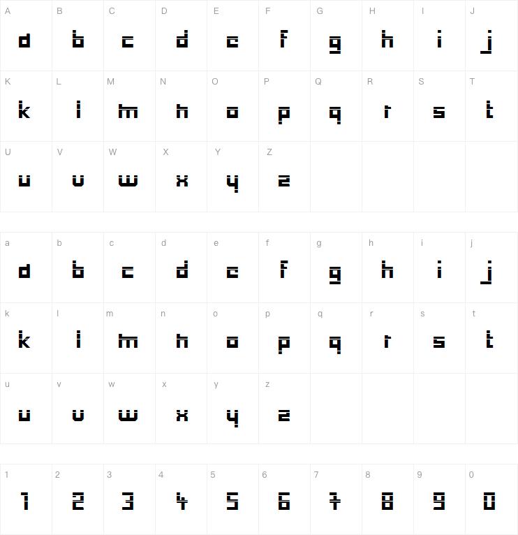 Low Down Cut字体