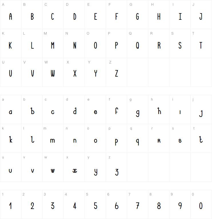 Lucie Mandragore字体