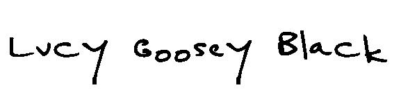 Lucy Goosey Black