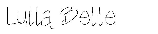 Lulla Belle字体