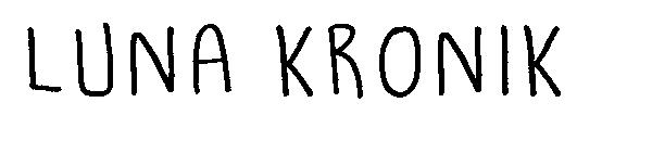 Luna Kronik字体