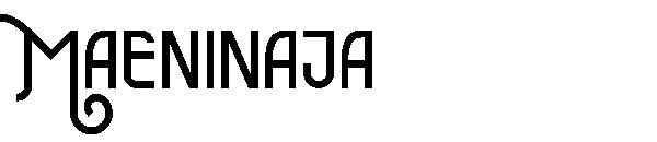Maeninaja字体