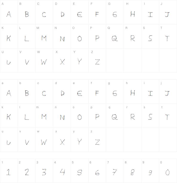 Magic Scribble字体
