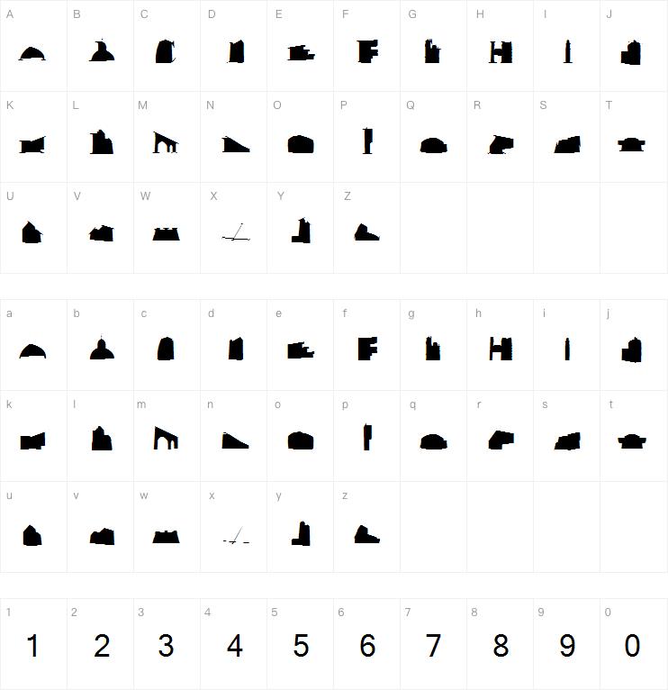 Mancitecture字体